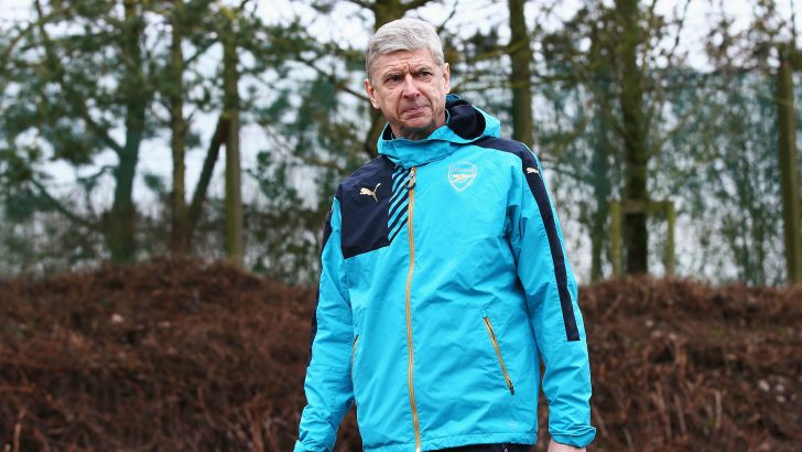 ונגר באימון המסכם. לא ראיתי חלוץ כמו מסי