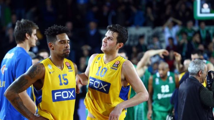 שחקני מכבי. ביורוליג לא אהבו מה שראו