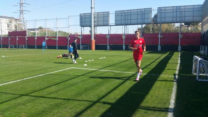 חזר לאימוני ריצה. שוינפלד