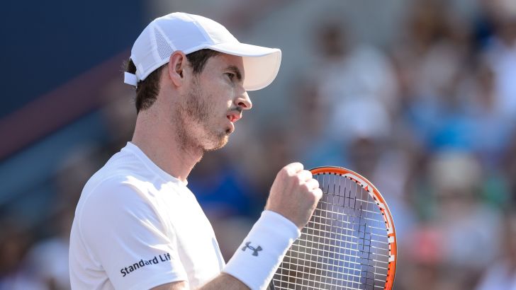 מארי חוגג. ניצחון ראשון על ג'וקוביץ' ב-2015