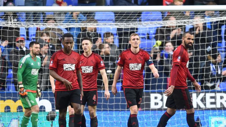 שחקני ווסט ברומיץ' מאוכזבים. עפו מהגביע