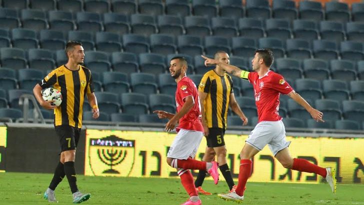 שחקני הפועל חיפה חגגו בהתחלה