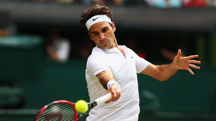 פדרר. הוא אף לא ניחש לאן יגיע הכדור