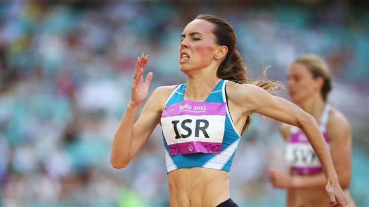 לנסקי. סיימה ראשונה במוקדמות