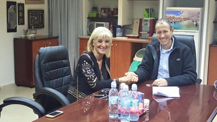 מליחי עם ראש העיר לנקרי. דרך חדשה למועדון