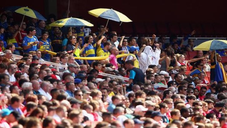 פאבון. שער שני בלבד במדי בוקה