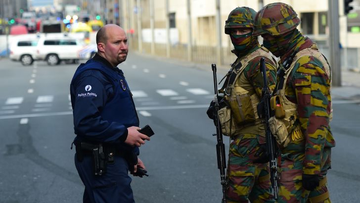 כוחות הביטחון בבריסל. המצב לא ישפיע