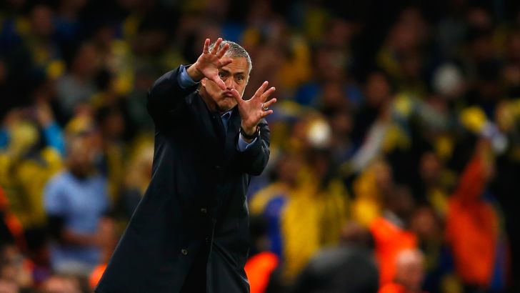 מוריניו. לא מפספס הזדמנות לעקוץ