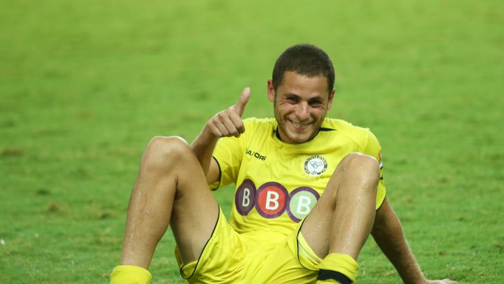 לוגסי. מקווה לשמור על מצב הרוח הטוב גם אחרי המשחק מחר