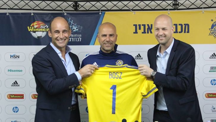 בוס מוצג כמאמן מכבי תל אביב. עידן חדש (שוב) מתחיל