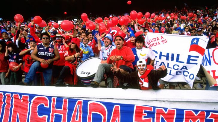 אוהדי צ'ילה. מחכים לפרו שוב?