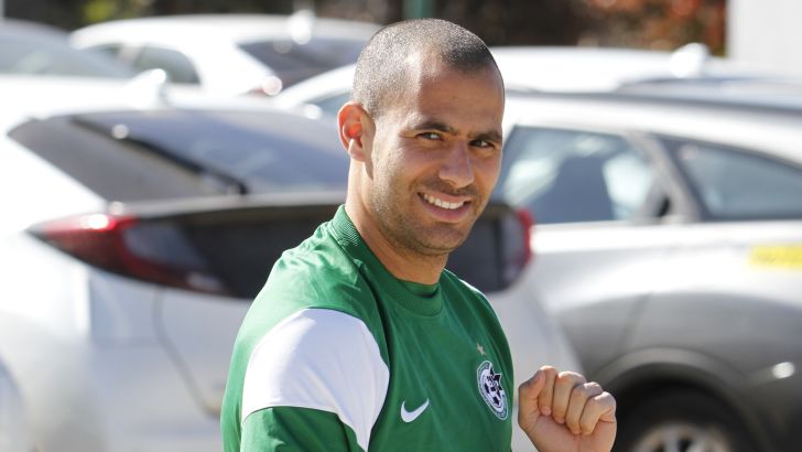 ורמוט באימון הבכורה. ירק לאוהדים האדומים בפרצוף