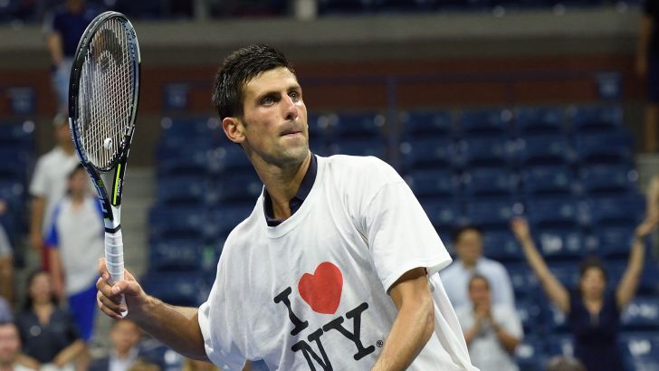 ג'וקוביץ'. הדליק את הקהל האמריקאי