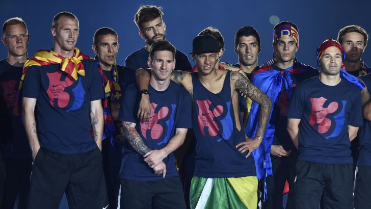 בארסה. שלושה תארים שמנים