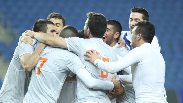 שחקני נס ציונה צוהלים מול נתניה. התמונות יחזרו על עצמן?