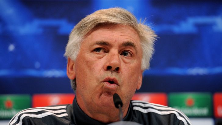 אנצ'לוטי. לא מאמין שיובה תבוא לשחק בונקר