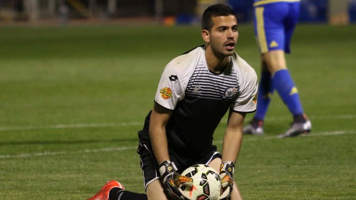 אמבר. נתן תצוגה גם מול מכבי תל אביב