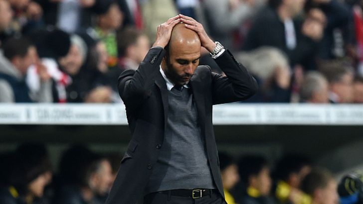 גווארדיולה ברגע פחות משמח