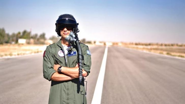 טייס בחיל האוויר. גם הספורטאים בחרו בזה (למצולם אין קשר לכתבה)