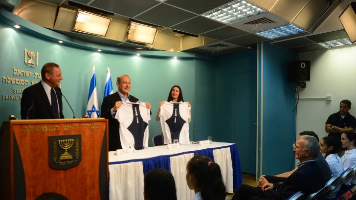 רגב ונתניהו באירוע