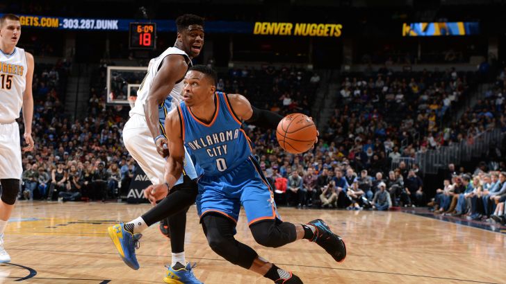 ווסטברוק דוהר בדרך לניצחון חוץ