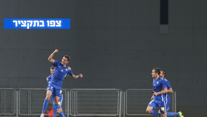 שחקני סלובן חוגגים. היה להם יותר קשה בצ'כיה