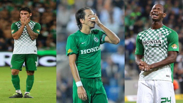 שחקני מכבי חיפה. צריך ניתוח