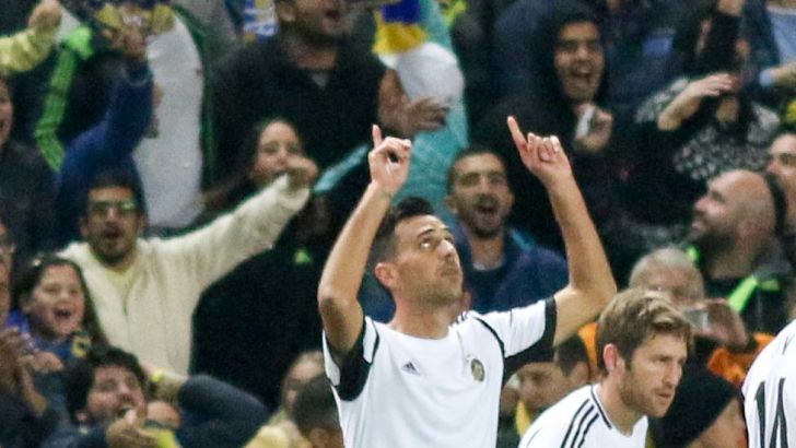 זהבי חוגג מול נתניה בשנה שעברה. לא עוצר מולה