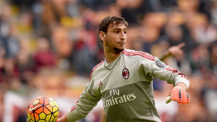 דונארומה. רק מאלדיני לבש את המדים של מילאן בגיל צעיר יותר