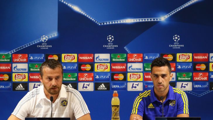 זהבי ויוקאנוביץ' במסיבת העיתונאים בסמי עופר. ישיגו נקודות ראשונות?