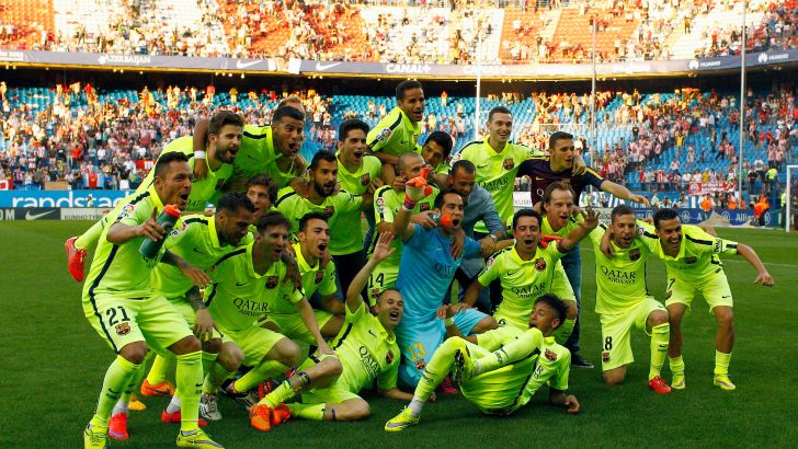 ברצלונה חוגגת אליפות