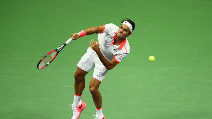 פדרר שועט לסיבוב הבא