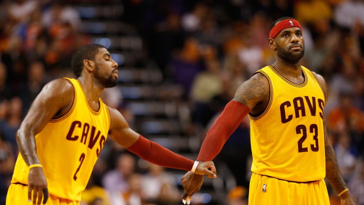 ג'יימס ואירווינג. העמיסו את הקבוצה על הגב במאני טיים