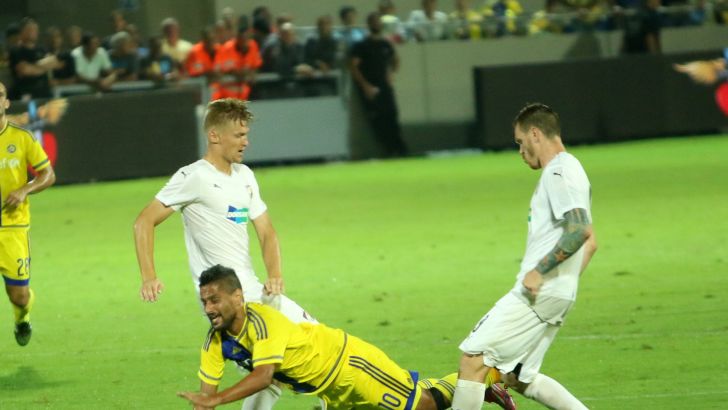 יצחקי מול פלזן. הצ'כים מגיעים אחרי הפסד בליגה