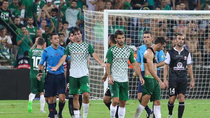 שחקני מכבי חיפה מאוכזבים. סוחבים את כל הליגה על הגב