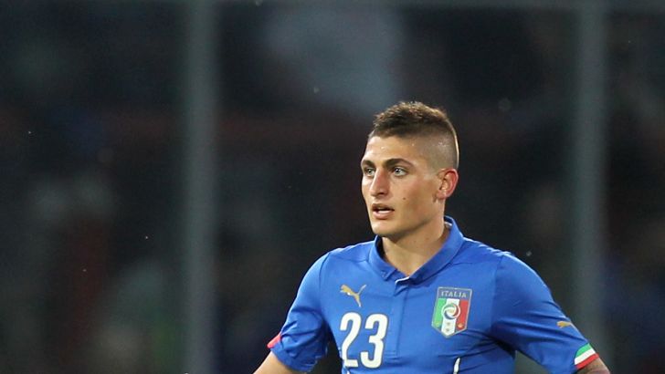 וראטי במדי נבחרת איטליה. מעדיף את הקטאלונים