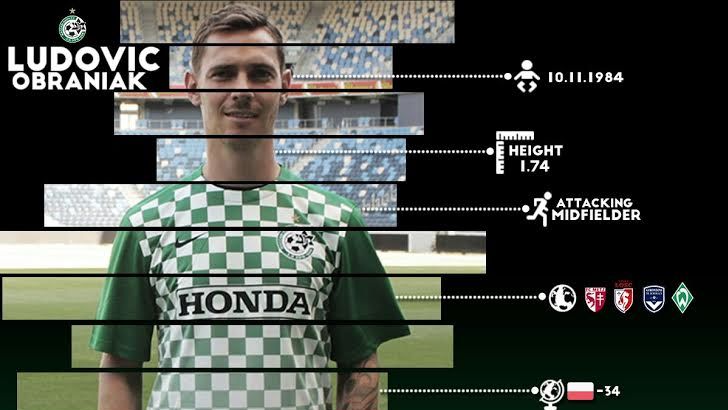 אוברניאק. הצטרף רשמית לירוקים לשנתיים הבאות