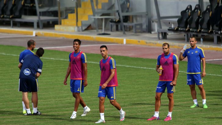 זהבי עם בן חיים באימון. יעשה את ההבדל?