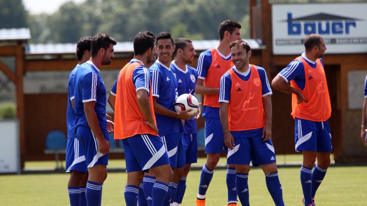 שחקני הנבחרת. הכנות אחרונות