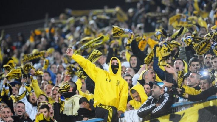 אירועים חמורים בין מחנות האוהדים בבלגיה