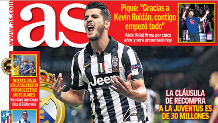 מוראטה. המנג'ר החדש להוט להחזיר אותו לספרד