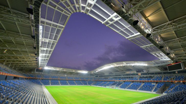 כר הדשא בסמי עופר בשלב התכנון. חלומות לא תמיד מתגשמים