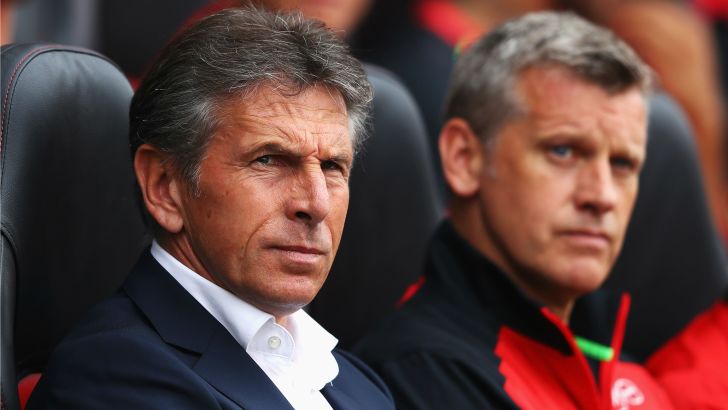 בלאק (מימין) עם פואל. לא כל כך קדוש