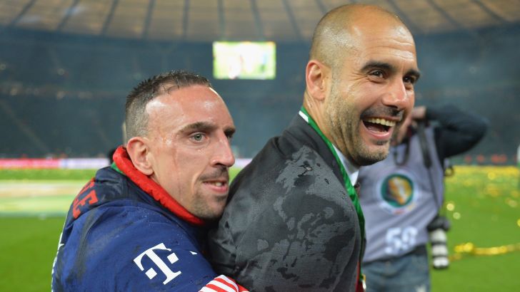 גווארדיולה וריברי. הקשר רשם שיא שלילי תחת פפ