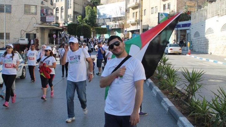 האירוע נוצל גם למטרות פוליטיות. המרתון