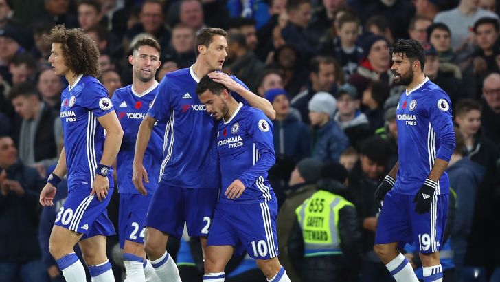 הזאר מעלה את צ'לסי לראשות הטבלה