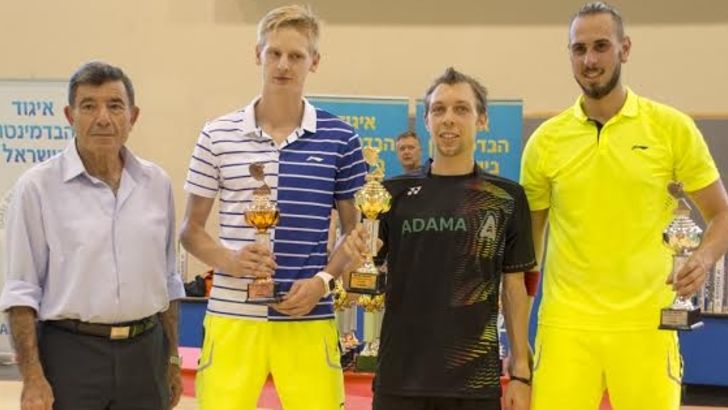 זילברמן על הפודיום