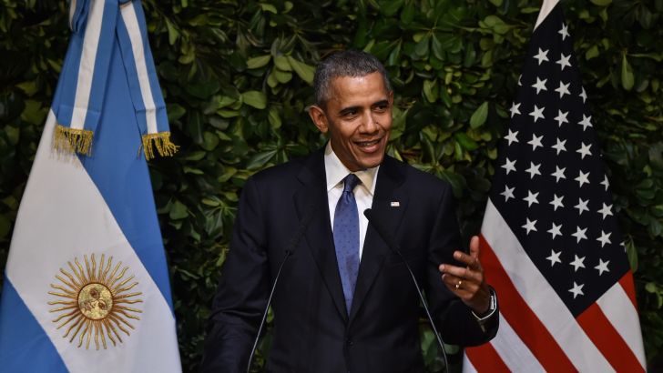 לא יקרה הפעם. אובמה בארגנטינה