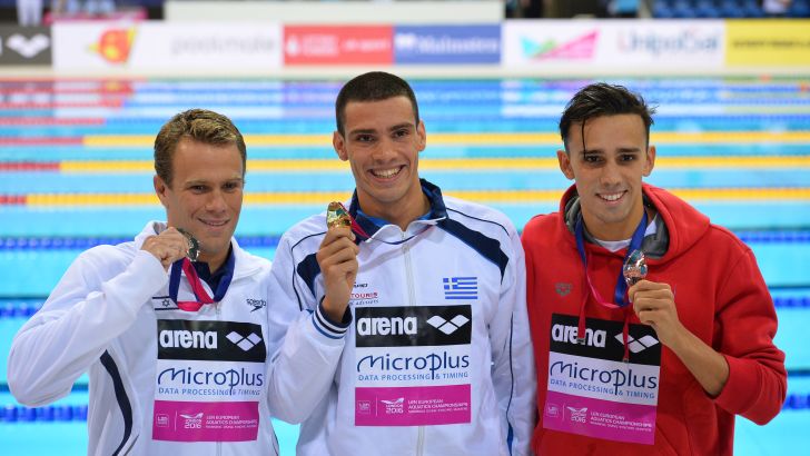 נבו (משמאל). סגן אלוף אירופה