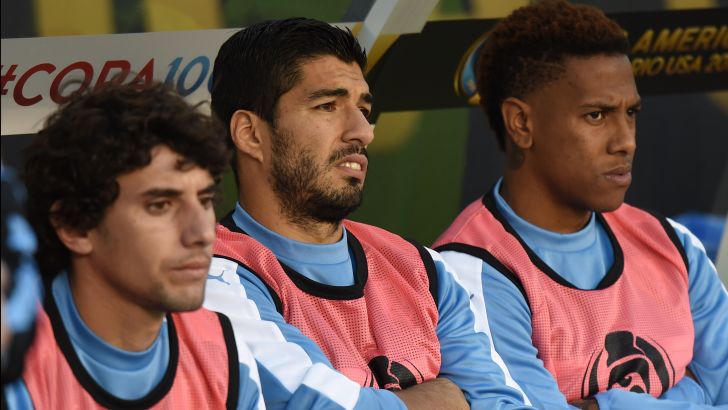 סוארס. לא הושיע מהספסל